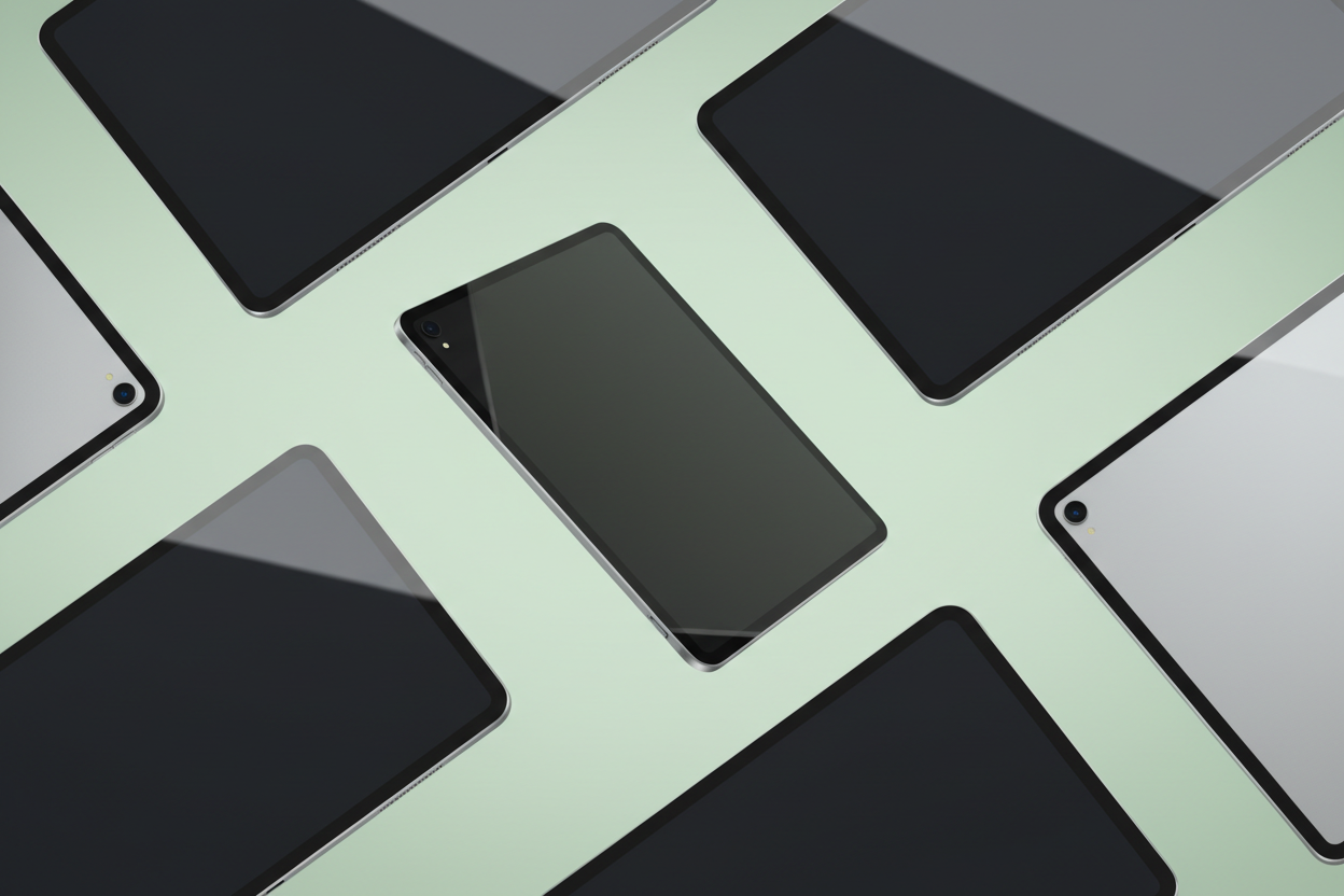 Minimalist iPad Hero Banner